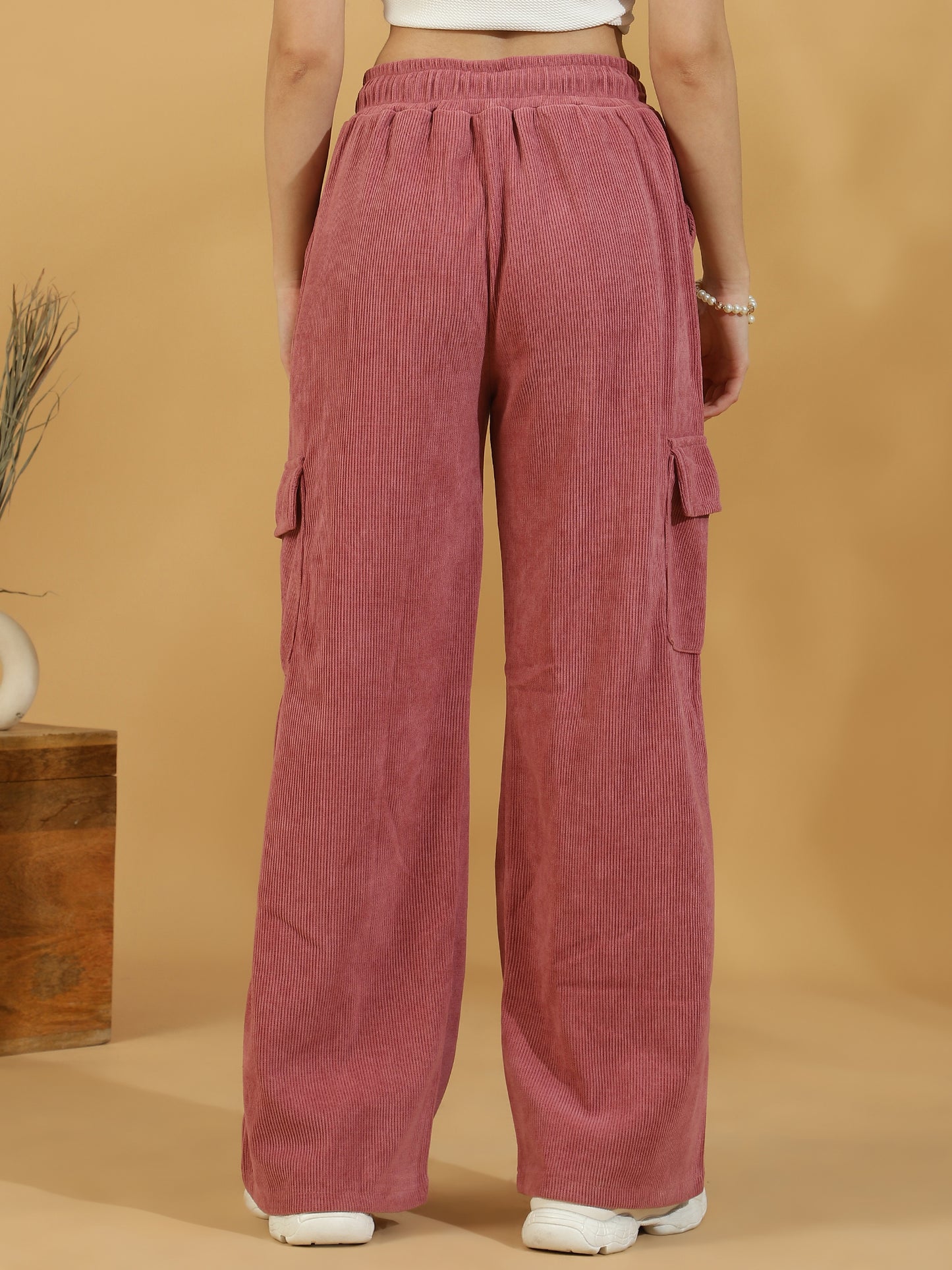 Corduroy Cargo (Pink)