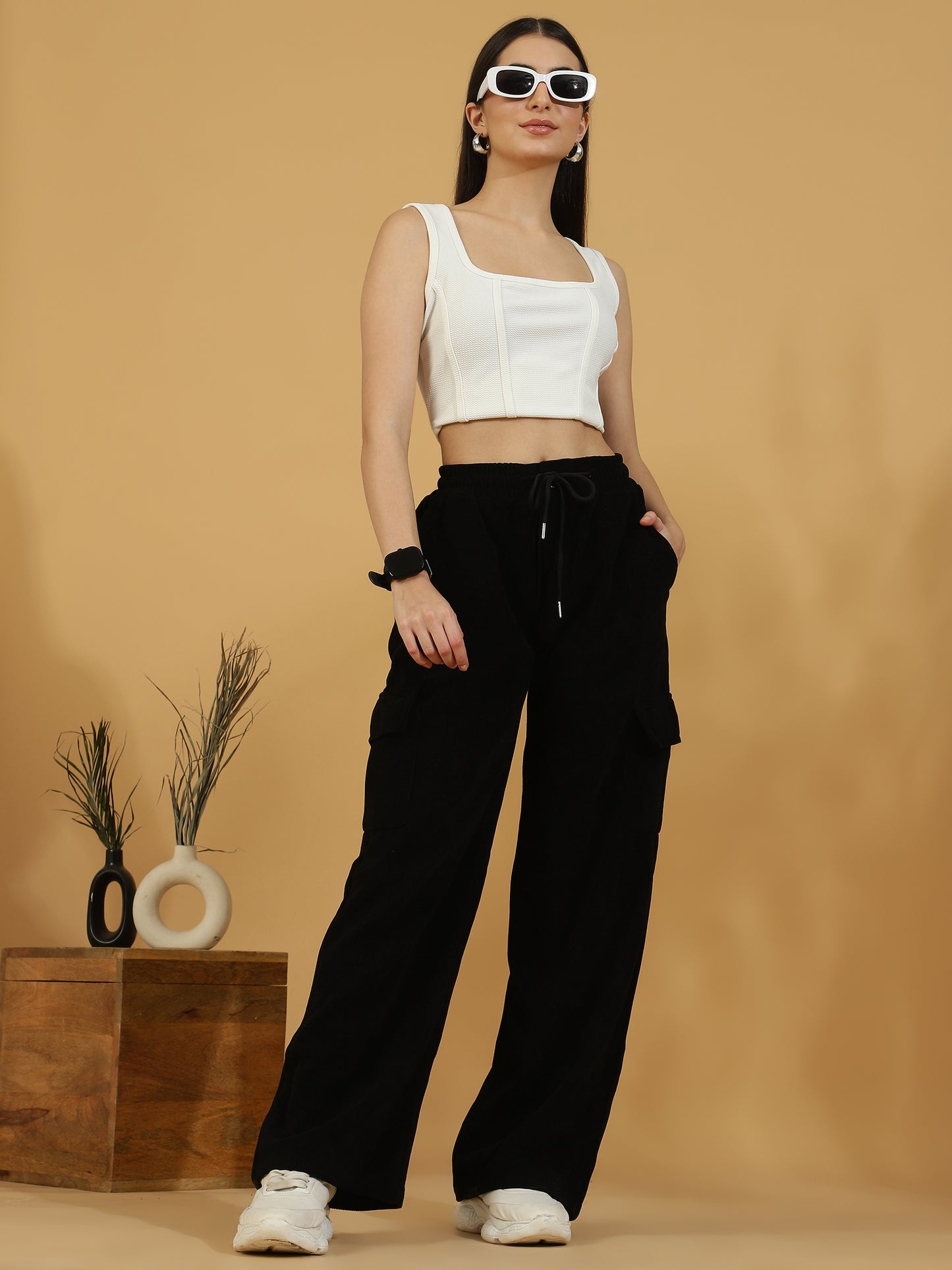 Corduroy Cargo (Black)