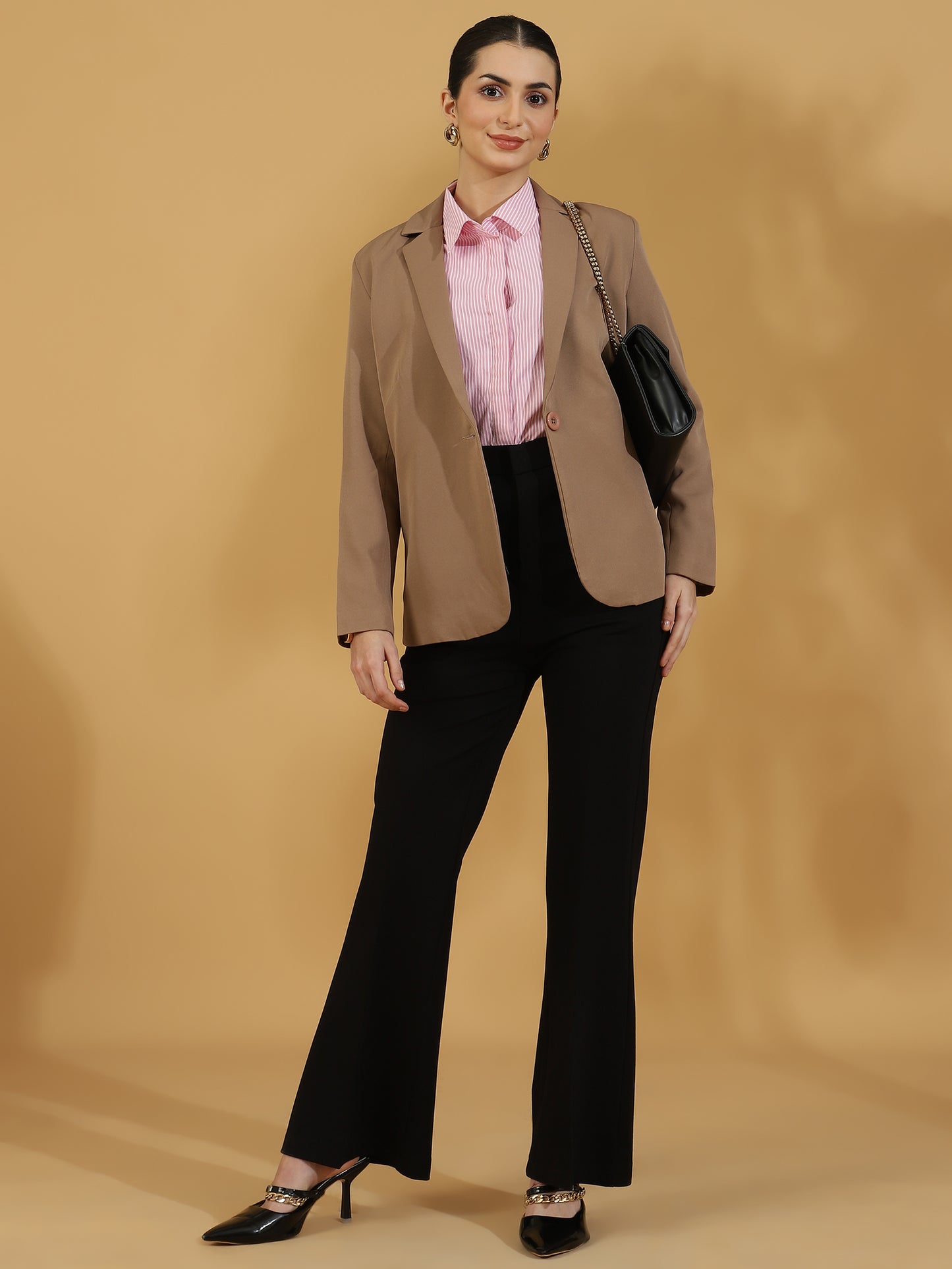 Tailored Elite Blazer (French Beige)