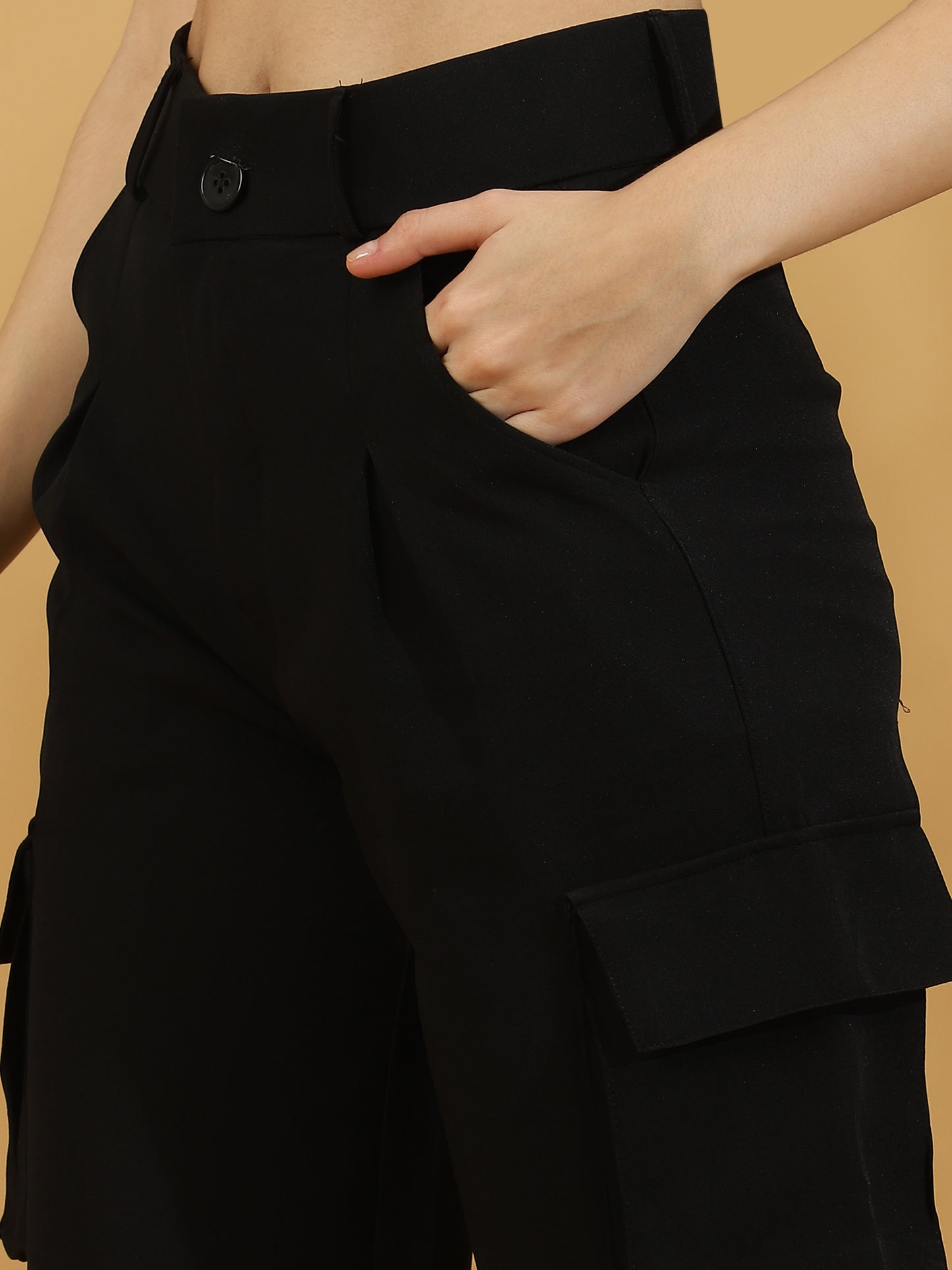 Korean Wide Leg Baggy Pants (Dark Brown)