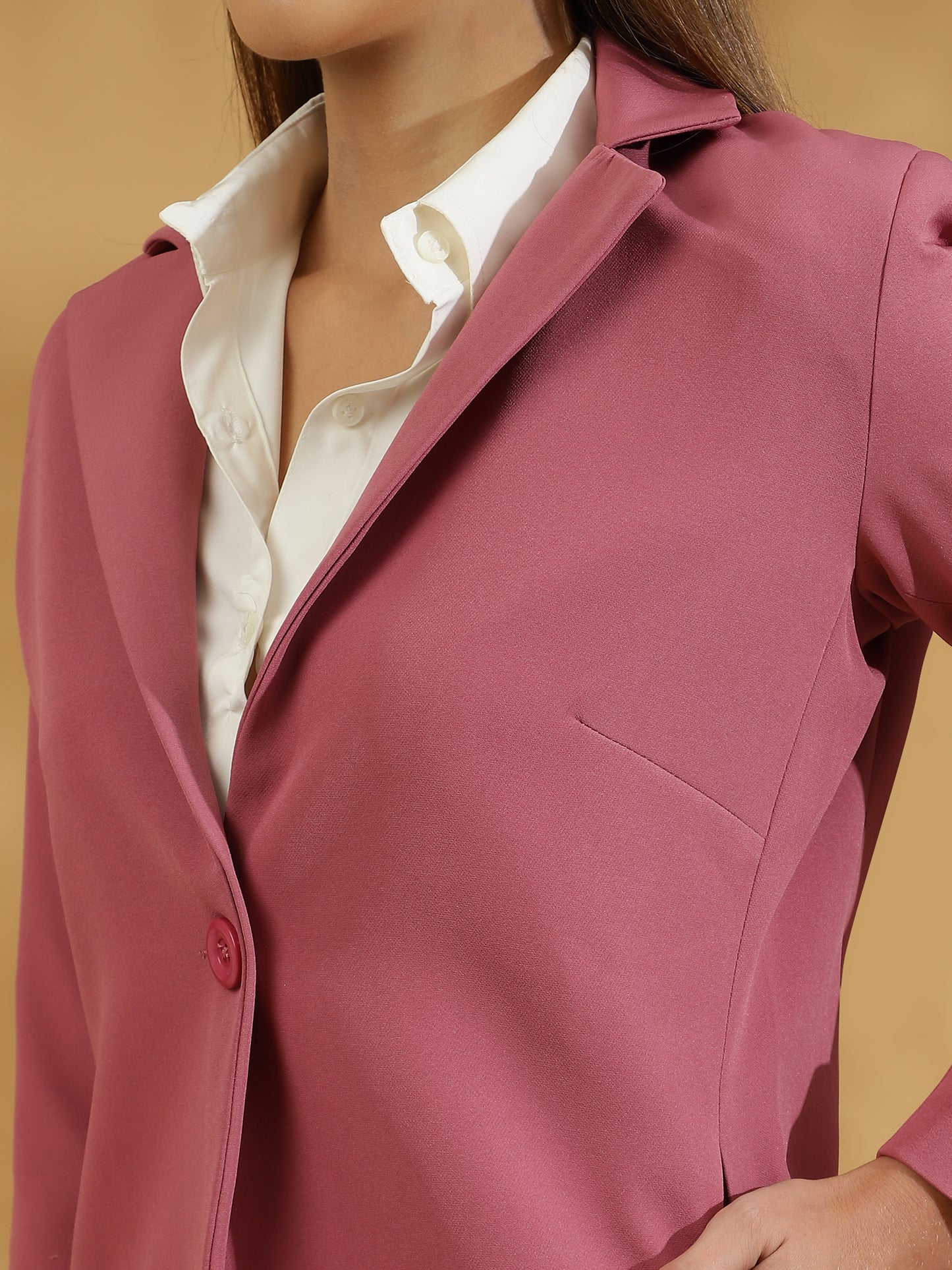 Tailored Elite Blazer (Pink)