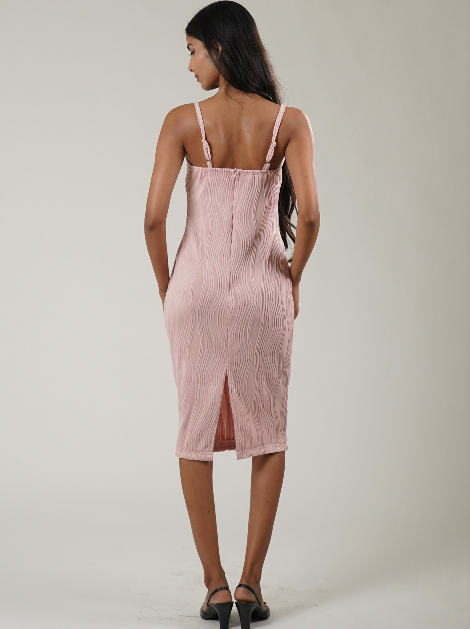Brighton Textured Sleeveless Bodycon