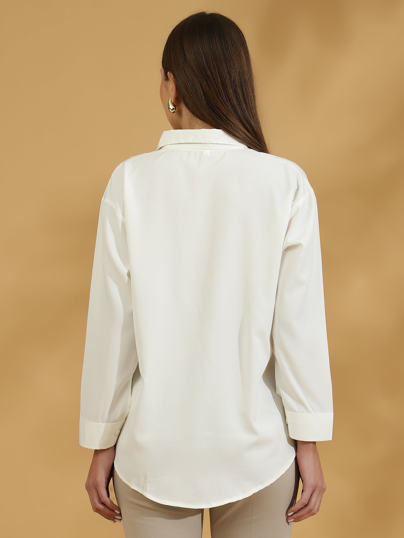 Buttersoft Korean Shirt (Off White)