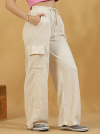 Corduroy Cargo (White)