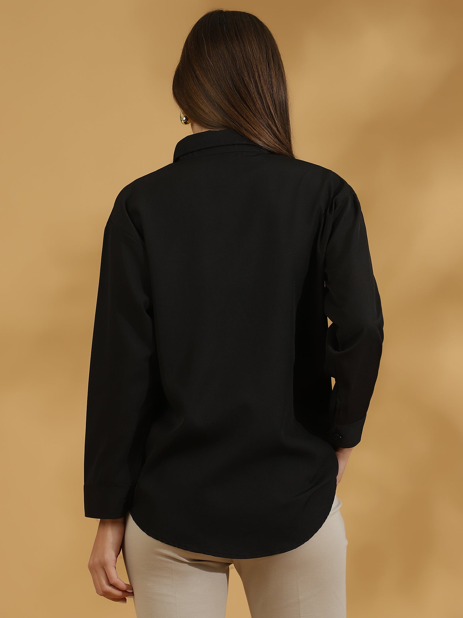 Buttersoft Korean Shirt (Black)