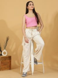 Corduroy Cargo (White)