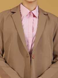 Tailored Elite Blazer (French Beige)