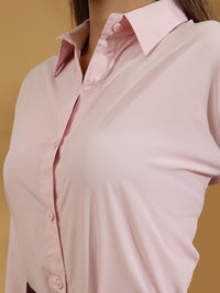 Buttersoft Korean Shirt (Baby Pink)