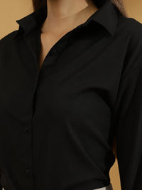 Buttersoft Korean Shirt (Black)