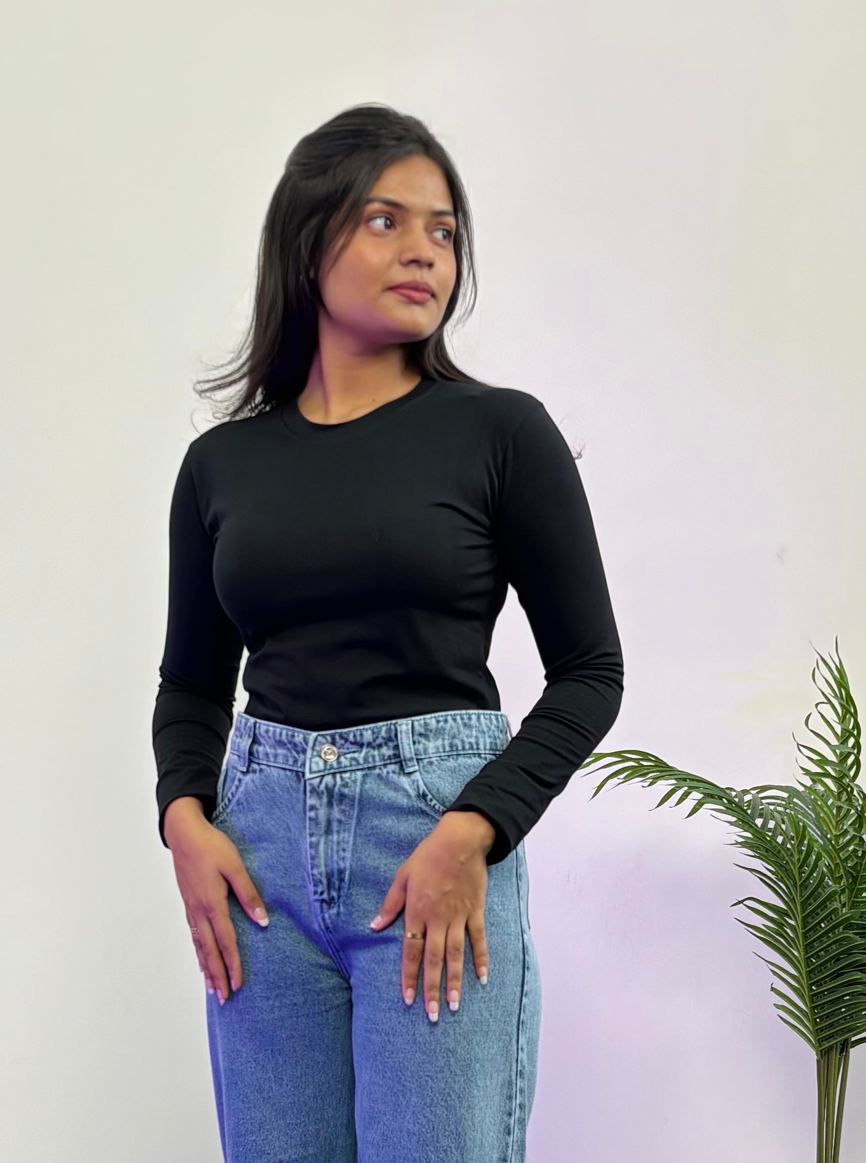 Full Sleeve T-Shirt (Black)