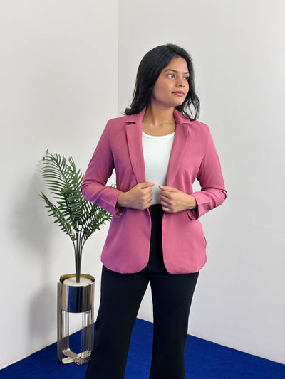 Tailored Elite Blazer (Pink)